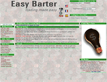 Tablet Screenshot of easybarter123.net